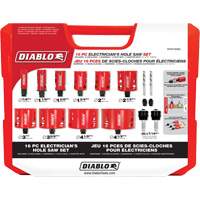 Electrician's Bi-Metal Hole Saw Set, 16 Pieces Auto Electric Service Ltd.