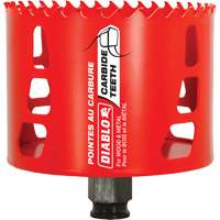 Scie cloche pour bois et m&eacute;tal, 3-1/2", Profondeur de la coupe 2-3/8", Carbure Auto Electric Service Ltd.