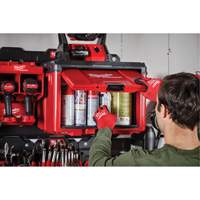 Packout Tool Cabinet, 15" x 15" x 20", Black/Red Auto Electric Service Ltd.