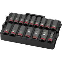 Shockwave Impact Duty Packout Socket Set, 16 Pcs, Impact, 1/2" Drive Size, Deep Auto Electric Service Ltd.