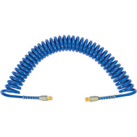 APUB-1425 Recoil Air Hose with Swivel Fittings & Protective Spring, Air, 1/4" ID x 25' L, Polyurethane Auto Electric Service Ltd.