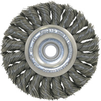 3K114 Unthreaded Knot Twisted Wire Wheel, 3-1/4" Dia., 0.014" Fill, 3/8"-1/2 Arbor Auto Electric Service Ltd.