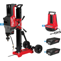 Ensemble sondeuse &agrave; carottage MX Fuel avec support Auto Electric Service Ltd.