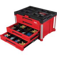 PackOut 4-Drawer Tool Box, 16-3/10" x 22-1/5" x 14-3/10", Red Auto Electric Service Ltd.