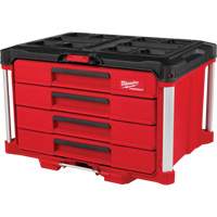 PackOut 4-Drawer Tool Box, 16-3/10" x 22-1/5" x 14-3/10", Red Auto Electric Service Ltd.