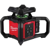 M18 Green Interior Rotary Laser Level Kit with Remote/Receiver & Wall Mount Bracket, 1000' (304.8 m) Auto Electric Service Ltd.