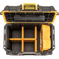 Boîte &agrave; outils compacte et profonde ToughSystem 2.0, 10" x 15-7/20" x 13-4/5", Noir/Jaune Auto Electric Service Ltd.