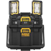 Baladeuse ajustable ToughSystem 2.0 avec rangement, 16" x 11" x 14", Noir/Jaune Auto Electric Service Ltd.