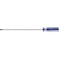 Blue Transparent Striped Slotted Screwdriver, 1/8" Tip, Round, Plastic Handle Auto Electric Service Ltd.