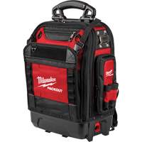 PackOut Structured Backpack, 9-1/2" L x 18" W, Black/Red, Polyester Auto Electric Service Ltd.