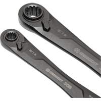 X6 4-in-1 Black Oxide Spline Ratcheting SAE Wrench Set, 2 Pieces, Imperial Auto Electric Service Ltd.
