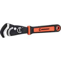 Self-Adjusting Dual Material Pipe Wrench, 1-1/2" Jaw Capacity, 12" Long, Black Oxide Finish, Cushion Handle Auto Electric Service Ltd.