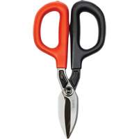 Straight Pattern Tinner Snips, 1-31/50" Cut Length, Straight Cut Auto Electric Service Ltd.