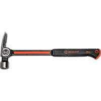 Milled-Face Framing Hammer, 28 oz., Solid Steel Handle, 16" L Auto Electric Service Ltd.