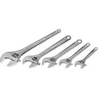 Chrome Wrench Set, Adjustable, 5 Pieces, Imperial and Metric Auto Electric Service Ltd.
