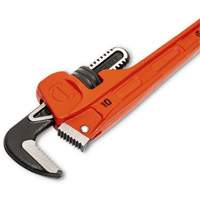 SLIM JAW Pipe Wrench, 1-9/10" Jaw Capacity, 10" Long, Powder Coated Finish, Non-Ergonomic Handle Auto Electric Service Ltd.