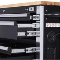 HDRC5212 Armoire mobile de s&eacute;rie HD, 12 tiroirs, 51-1/4" la x 21" p x 40-3/10" h, Noir Auto Electric Service Ltd.