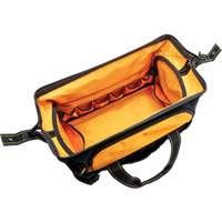 Sac &agrave; outils de 20" pour les professionnels, Nylon, 33 pochettes, Noir/Orange Auto Electric Service Ltd.