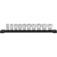 Metric Sockets with Four Flat Sides, 10 Pcs, 3/8" Drive Size Auto Electric Service Ltd.