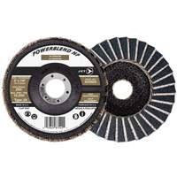 Disque &agrave; lamelles POWERBLEND NF, 5" x 7/8", Type 29, Grain Z60, Alumine de zirconium Auto Electric Service Ltd.