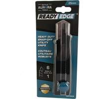 25mm Retractable Knife, Stainless Steel, Heavy-Duty, Rubber Handle Auto Electric Service Ltd.