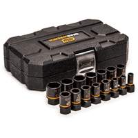 Bolt Biter Extraction Socket Set, 15 Pcs, Impact, 1/4"/3/8" Drive Size Auto Electric Service Ltd.