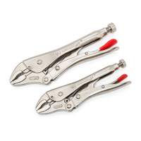 Curved Jaw Locking Pliers with Wire Cutter Set, 2 Pieces Auto Electric Service Ltd.