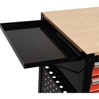 Chariot utilitaire, 4 tiroirs, Noir/Orange Auto Electric Service Ltd.