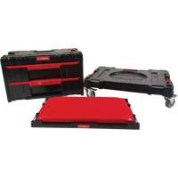 3-Piece Arx&reg; Dolly with Swivel Casters Set, 23-1/10" x 15" x 13-2/5", Black Auto Electric Service Ltd.