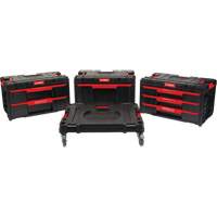 4-Piece Arx&reg; Dolly with Swivel Casters Set, 23-1/10" x 15" x 22-1/2", Black Auto Electric Service Ltd.