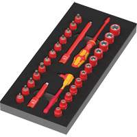 Insert en mousse pour jeu avec cliquet 8007 A VDE Zyklop VDE 1, 1000 V, 30 M Auto Electric Service Ltd.