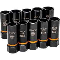 Bolt Biter Extraction Socket Set, 10 Pcs, Impact, 1/2" Drive Size, Deep Auto Electric Service Ltd.