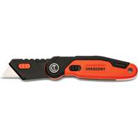 Folding Utility Knife, 1" Blade, Steel Blade, Aluminum Handle Auto Electric Service Ltd.