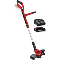 Cordless Telescopic String Trimmer with 2.5Ah Battery & Charger Starter Kit, 12", Battery Powered, 18 V Auto Electric Service Ltd.