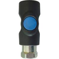 TOPQUIK S1 Industrial Quick Coupler, Polyester Composite/Stainless Steel, 1/4", Female NPT, 174 PSI Auto Electric Service Ltd.