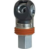 TOPQUIK SC Industrial Swing Quick Coupler, Nickel-Plated Steel, 3/8", Female NPT, 360 PSI Auto Electric Service Ltd.