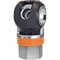 TOPQUIK SC Industrial Quick Coupler, Nickel-Plated Steel, 1/2", Female NPT, 359 PSI Auto Electric Service Ltd.