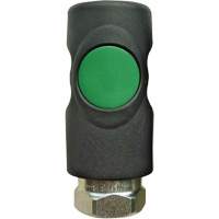 TOPQUIK S1 Ultraflo 7.8 mm Quick Coupler, Polyester Composite/Stainless Steel, 1/4", Female NPT, 174 PSI Auto Electric Service Ltd.