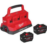 M18 Forge Starter Kit with 2 Batteries & 6-Bay Rapid Charger, Lithium-Ion, 18 V, 12 Ah Auto Electric Service Ltd.