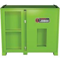 Armoire de rangement d'&eacute;PI sur place, Acier, Vert lime haute visibilit&eacute; Auto Electric Service Ltd.