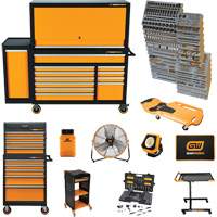 MEGAMOD Master Mechanics Tool Set in Premium Modular Foam Trays with Tool Storage & Shop Equipment, 1331 Pieces Auto Electric Service Ltd.
