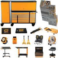 MEGAMOD Mechanics Tool Set in Premium Modular Foam Trays with Tool Storage & Shop Equipment, 1629 Pieces Auto Electric Service Ltd.