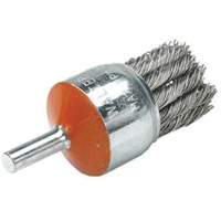 Mounted Knot-Twisted Wire Brush, 1-1/8" Dia., 0.02" Wire Dia., 1/4" Shank Auto Electric Service Ltd.