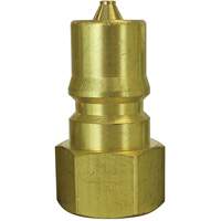 Hydraulic Quick Coupler Plug, 3/8" Dia., Brass Auto Electric Service Ltd.