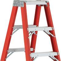 6600 AA Series Industrial Extra Heavy-Duty 2-Way Stepladders, Fibreglass, 375 lbs. Capacity, 4' Auto Electric Service Ltd.