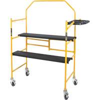 nsemble d'&eacute;chafaudage &agrave; montant de s&eacute;curit&eacute; & tablette pour outils de 4' Jobsite Series, Cadre Acier, 49-1/2" p x 57-3/4" h Auto Electric Service Ltd.