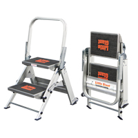 Safety Stepladder, 1.5', Aluminum, 300 lbs. Capacity, Type 1A Auto Electric Service Ltd.