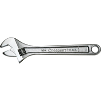 Crescent Adjustable Wrenches, 4" L, 1/2" Max Width, Chrome Auto Electric Service Ltd.