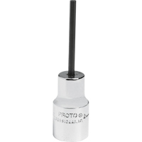 Douille &agrave; embout, Hexagonale, 2,5 mm x 1-7/8" lo, Prise 1/4" Auto Electric Service Ltd.