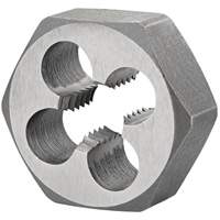 Hexagon Rethreading Bolt Die, 1.3" Dia., M16x2 Thread, High Speed Steel Auto Electric Service Ltd.